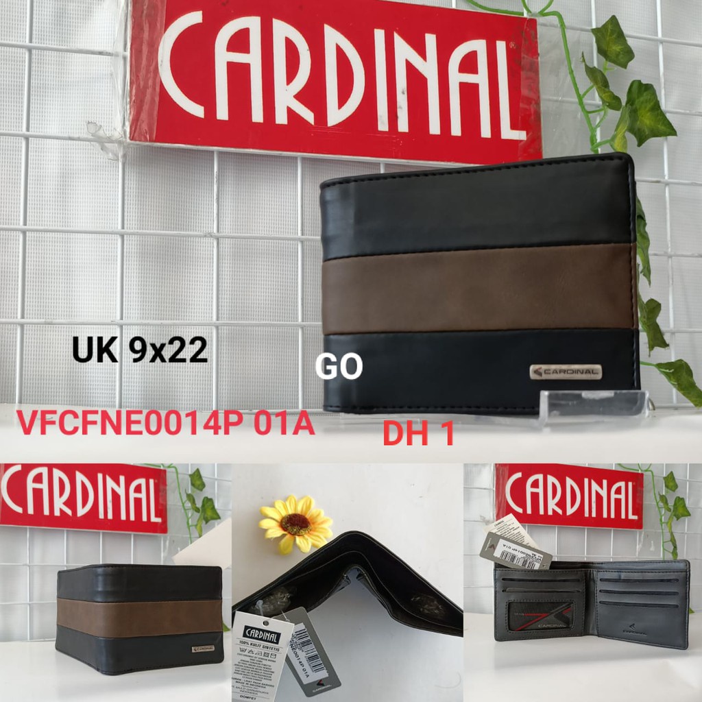 Sogo  D CARDINAL DOMPET/WALLET DAEL Pria Dompet Lipat Multifungsi Aksesoris Cowok Bagus