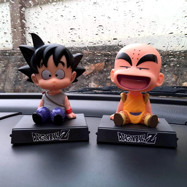 Boneka Figure Miniatur Pajangan Mobil Stand HP Dragon Ball Z Goyang Kepala Shacking Head Toy