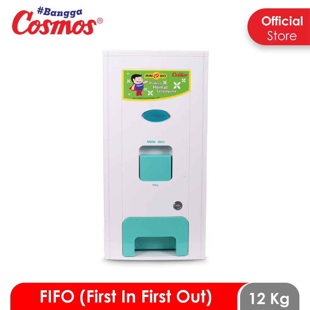 Cosmos Tempat Penyimpan Beras 12-Bio - Rice Box 12 Kg