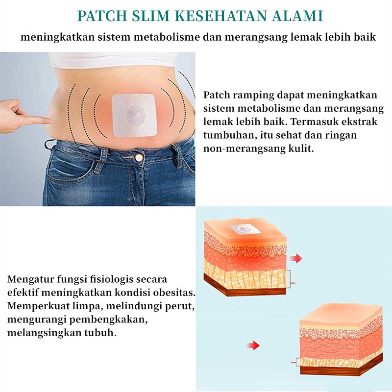 stiker pusar stiker pembakar lemak tubuh mengecilkan pinggang detoks kulit stiker pelangsing stiker pusar orang malas menurunkan berat bada