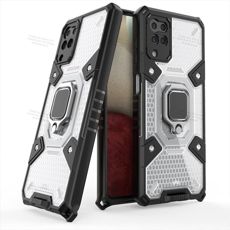 Case Samsung A04S 2022 A13 4G 2022 Case Cover ARMOR SPACE CAPSULE WARIOR RING HYBIRD CASING