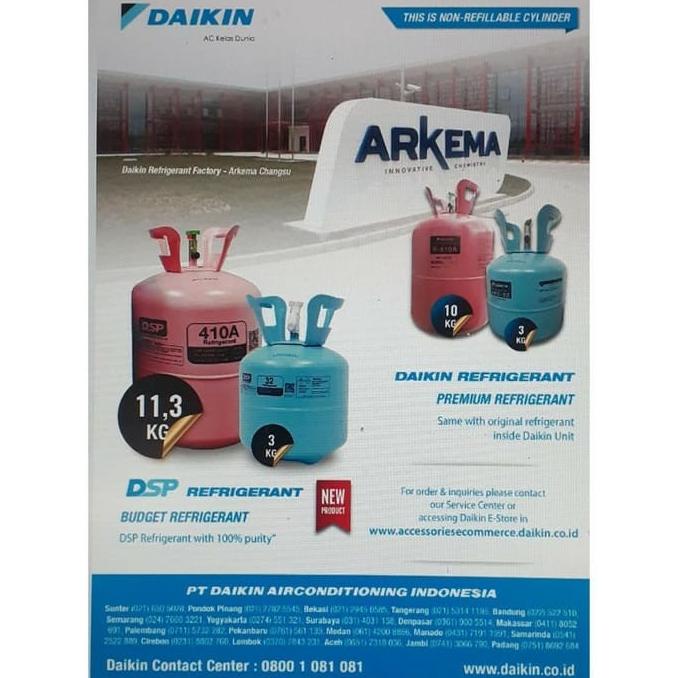 freon daikin r32 3 kg DSP