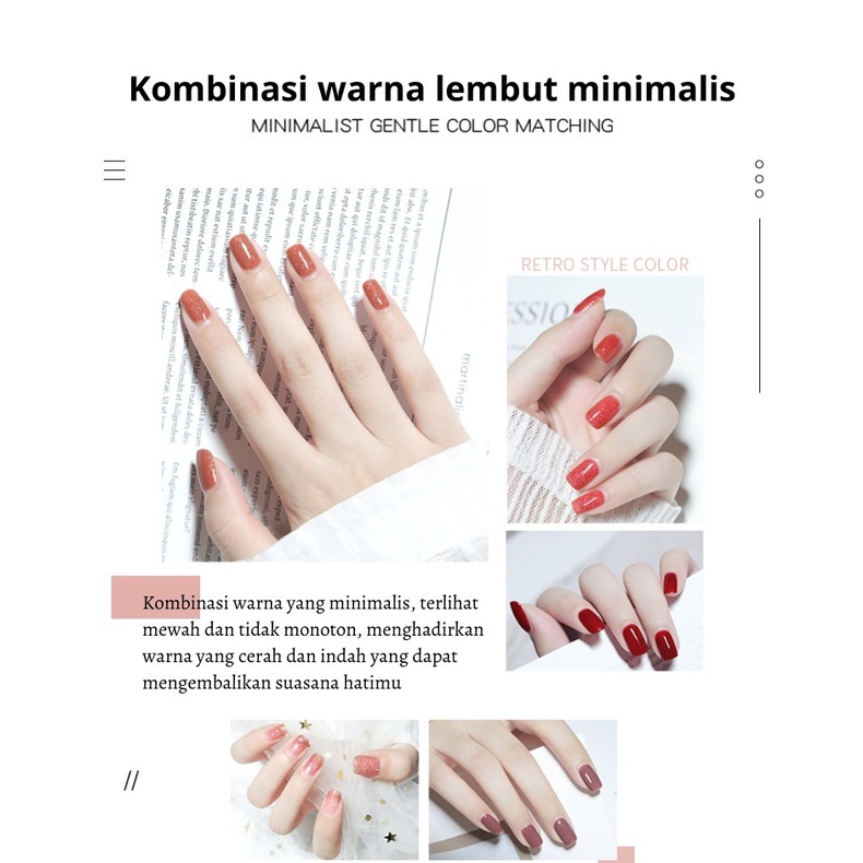 FEALI Kutek Peel Off Gel Nail Polish Kutek Korea Peel Off Cat Kuku Gel Nail Polish Peel Off