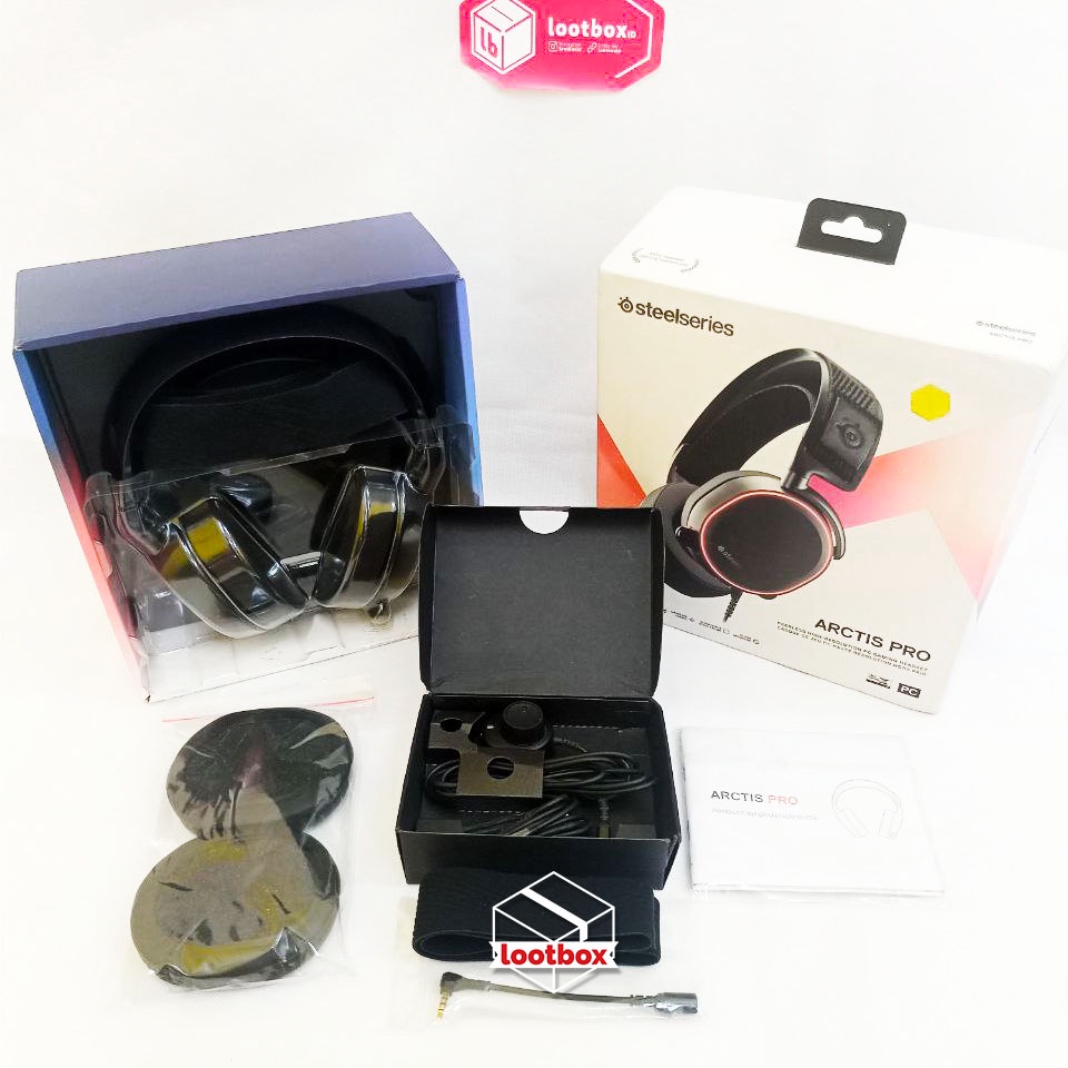 Headset Gaming Wired PC Mobile Steelseries Arctis PRO RGB [SECOND]