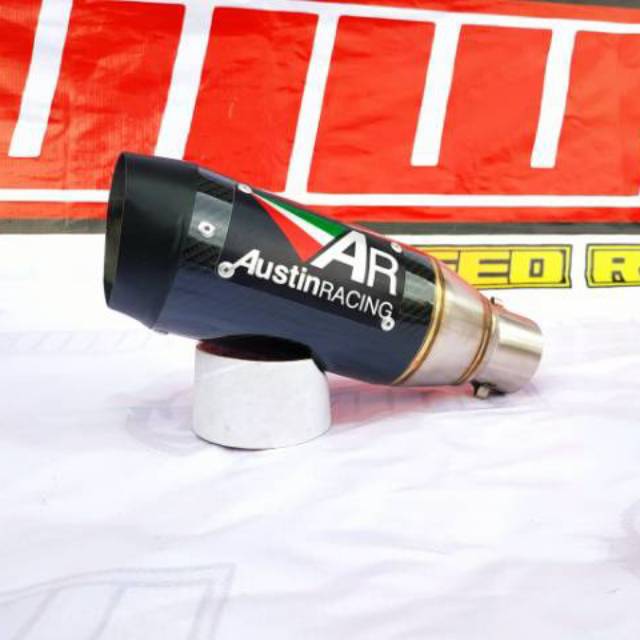 Silincer Knalpot Austin Racing GP1R Carbon Stainles