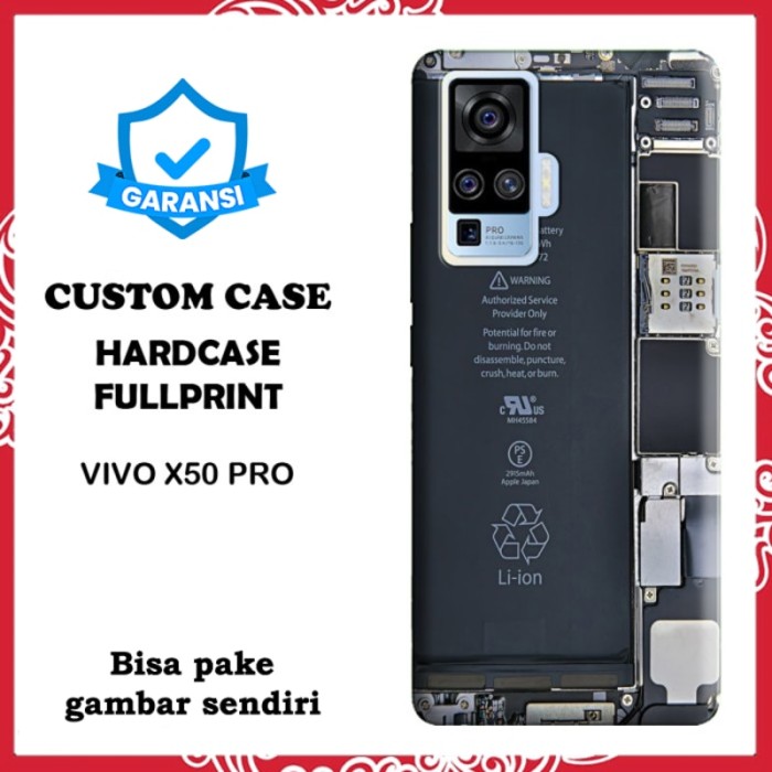 Case Vivo X50 Pro Custom Case Casing hp Xiaomi Oppo Vivo Iphone dll