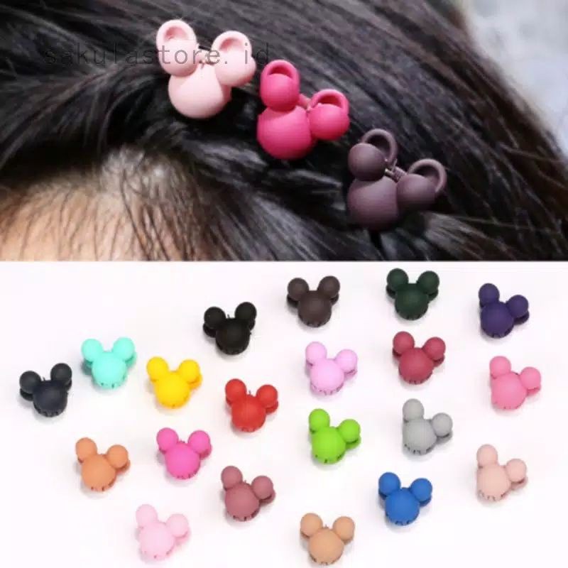 12pcs!! Jepitan Poni Cute - Jepit Rambut Mini - Jepit Rambut Anak Mode Hits Ala Korea