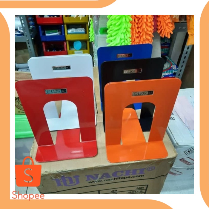 

Sandaran Buku Lion No.7 2 pc Stand Book Lion No.7 suku cadang 6Ze