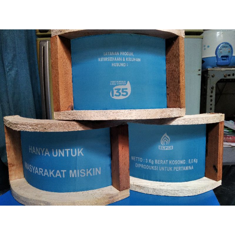 Screen Sablon Elpiji 3kg