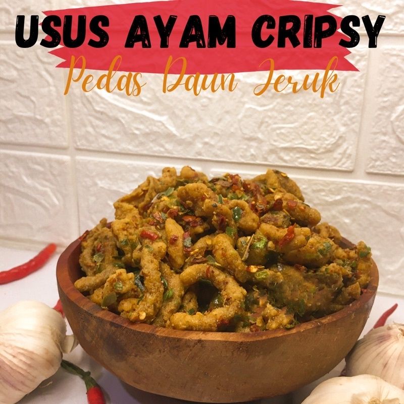 

Usus crispy pedas daun jeruk/usus goreng crispy