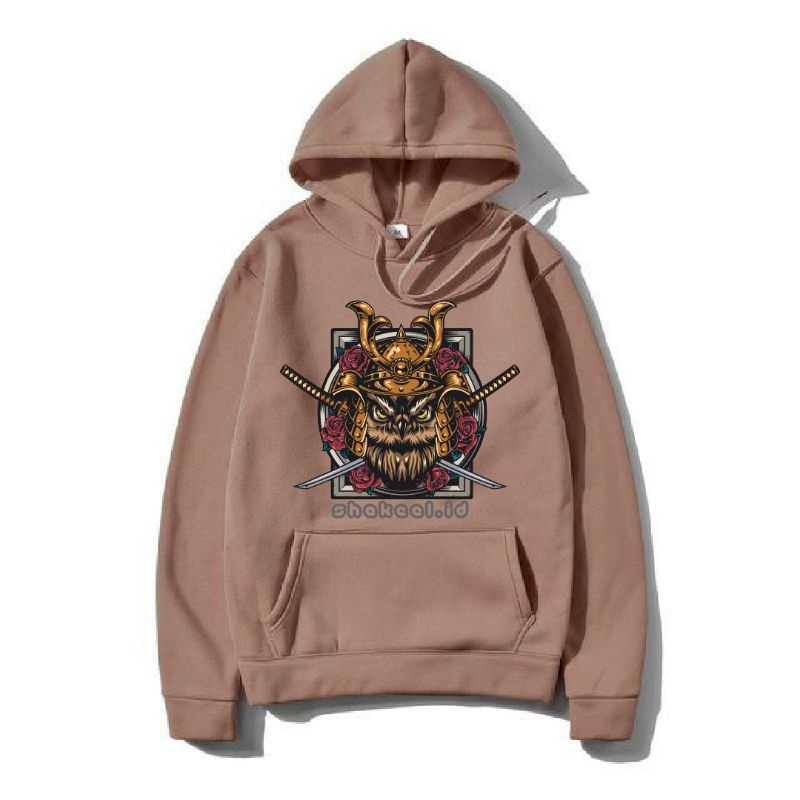 sweater hoodie pria premium bahan katun tebal motif SASHAK ukuran M L XL XXL XXXL