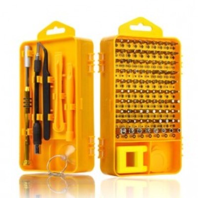 GS8 Vastar Obeng Set Reparasi Elektronik 108 in 1 No.1011 Yellow