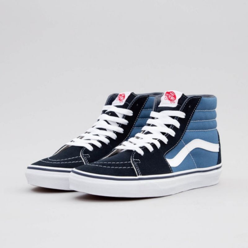 Vans Sk8 Hi Navy White Classic Original