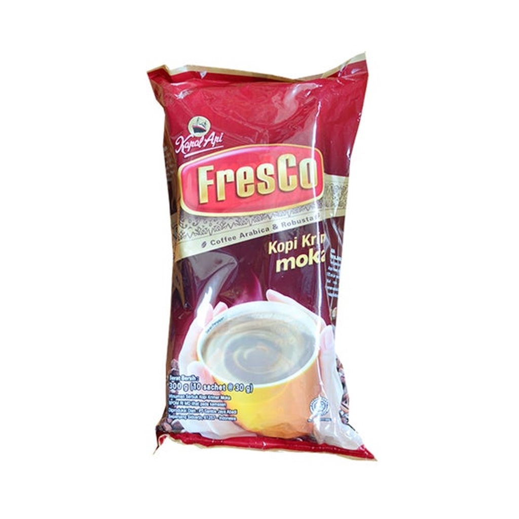 

Fresco Kopi Krim Moka 30 gr x 10 Sachet