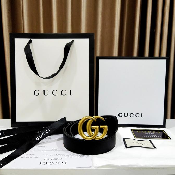 [[COD]] Gesper Ikat Pinggang Belt GUCCI Premium 100% Mirror Original NEW Kode 215