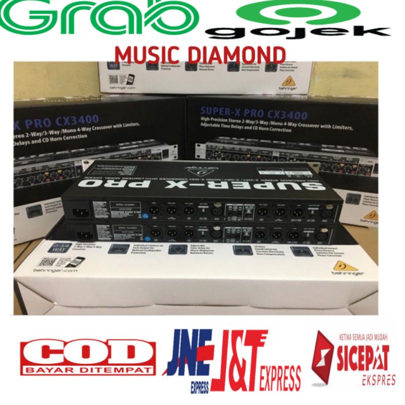 Behringer Super-X Pro CX3400- CX 3400 V2 Crossover