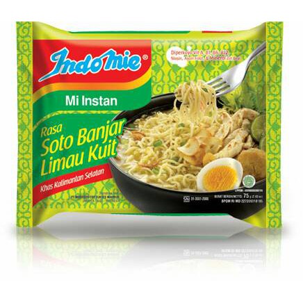 

Indomie Mi Kuah Soto Banjar Limau Kuit 75g