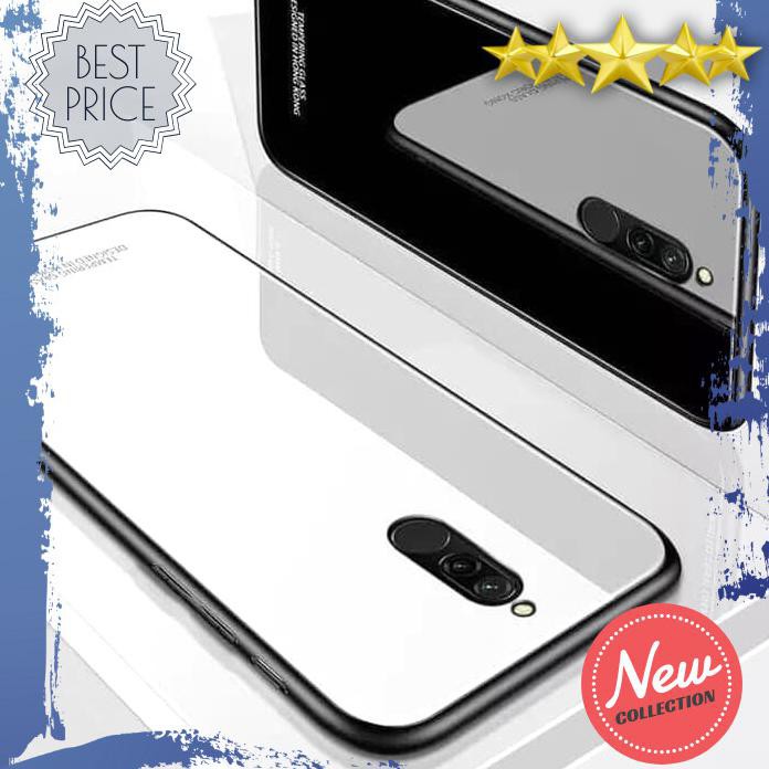 CASING HP XIAOMI REDMI 8 REDMI 8A PREMIUM GLASS CASE