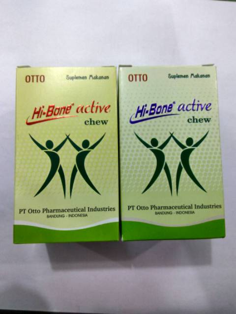 Hi-Bone Active Chew Anggur / Strawberry 30 tablet - Hibone Active - Hi-bone Active