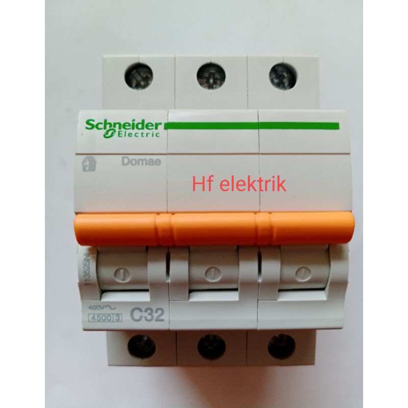MCB SCHNEIDER 3 PHASE 32A