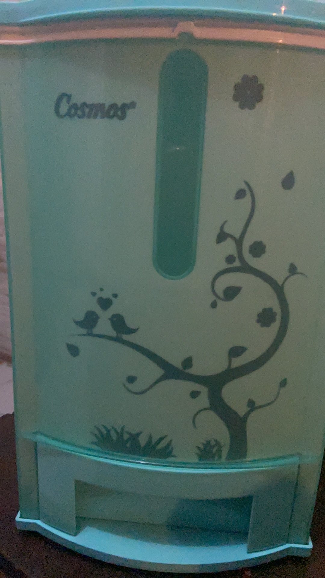 Cosmos Rice Box 7 Kg Pundi 007 Tempat Beras Mini - Biru