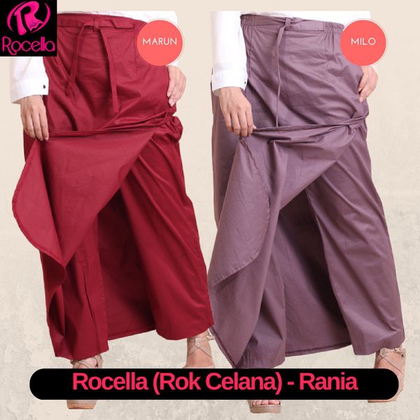 TERLARIS  Rok celana rania rocella ukuran jumbo (XXL-XXXL)
