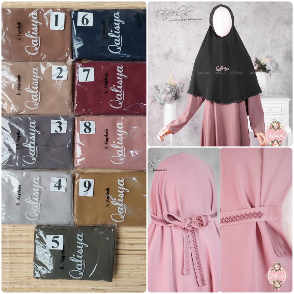 Bergo Hafshah by Qalisya