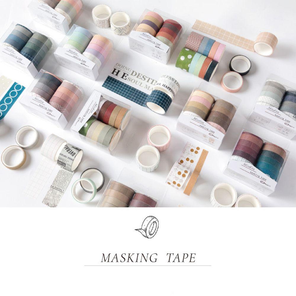 Nanas Hand Rekening Tape Stationery Tape Label Stiker Washi Warna Warni