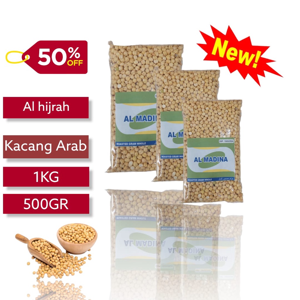 Kacang arab original gurih dan renyah 1 kg