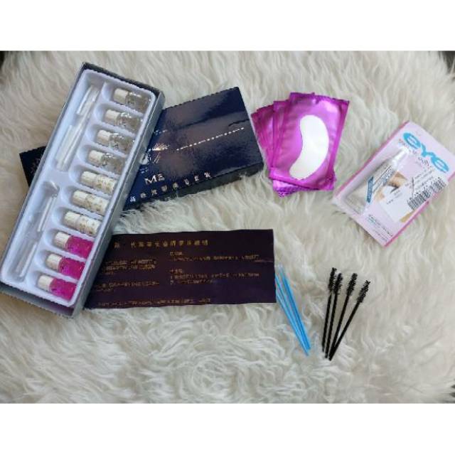 Paket EYELASH LASH LIFT MASE / LASH PERM KIT / Obat keriting bulu mata / pelentik bulu mata / curl