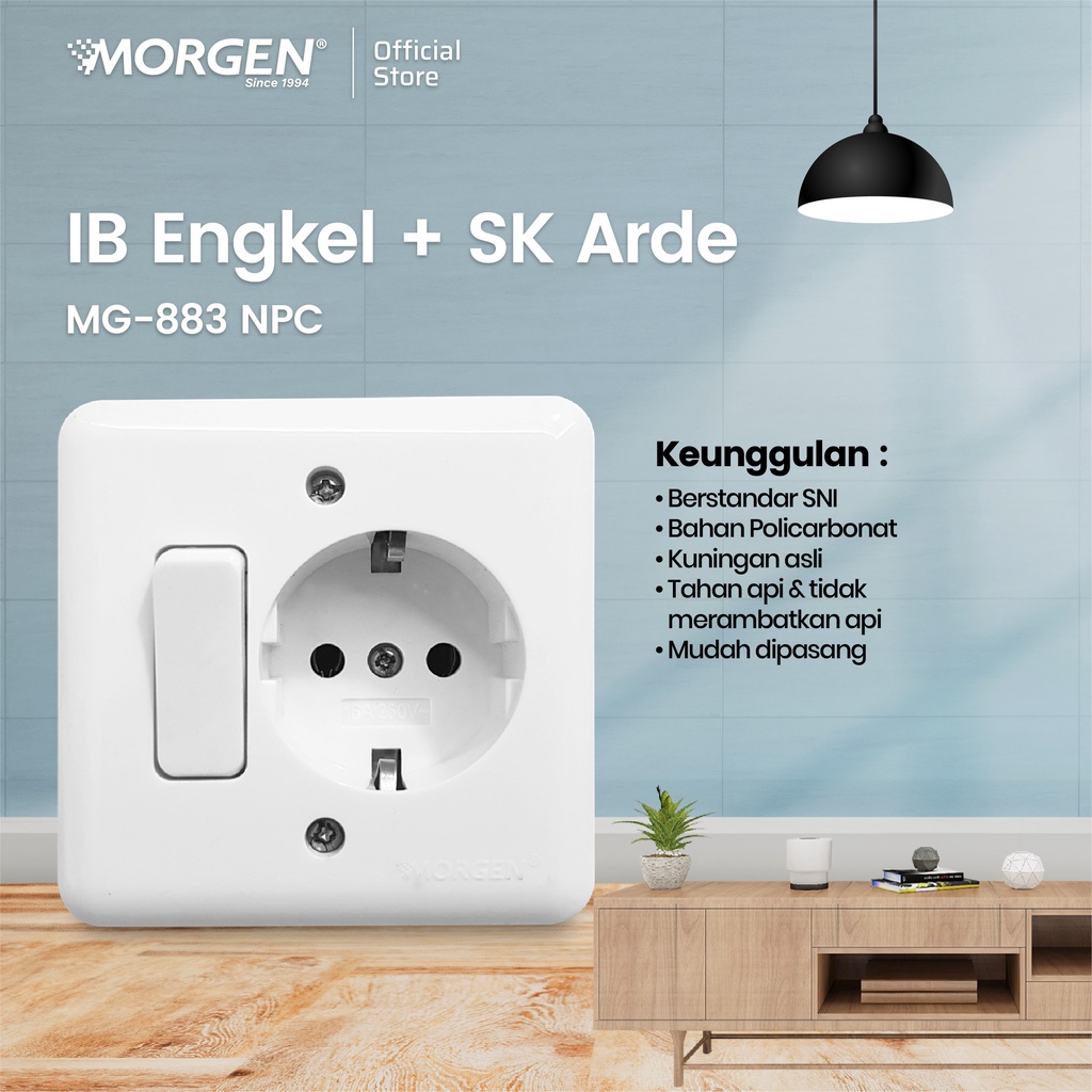 Morgen Saklar IB B Series SK Arde, Engkel, Seri, TV NPC