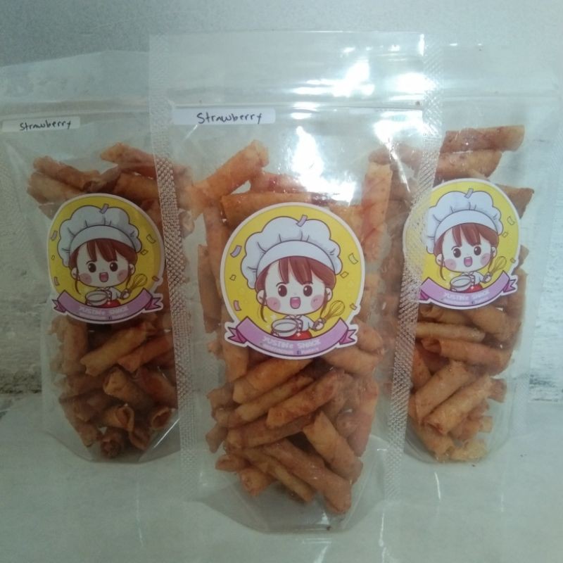 

Sumpia coklat / sumpia caramel / sumpia rasa strawberry
