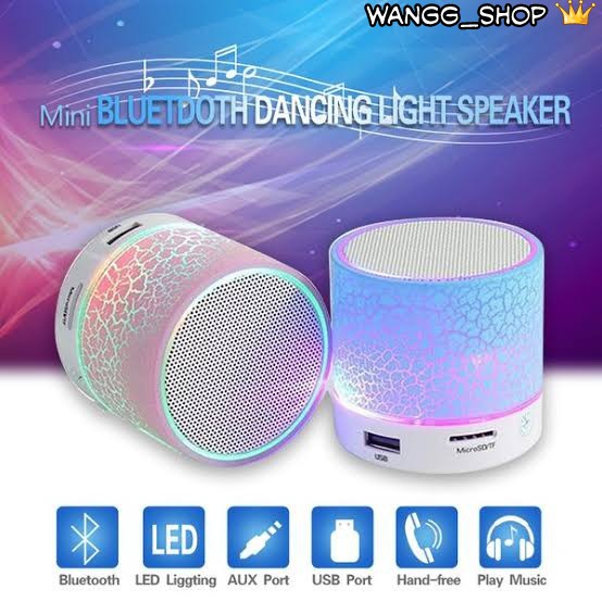 SPEAKER BLUETOOTH A9 MODEL MINI / SPEAKER A9 MOTIF WITH LED