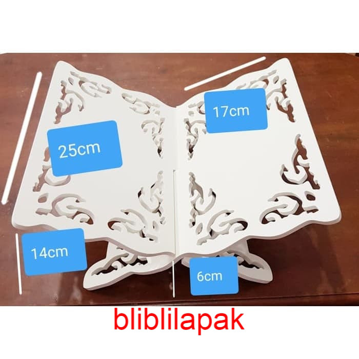 Rekal Alquran - Rak Alquran - Tempat Baca Alquran Motif