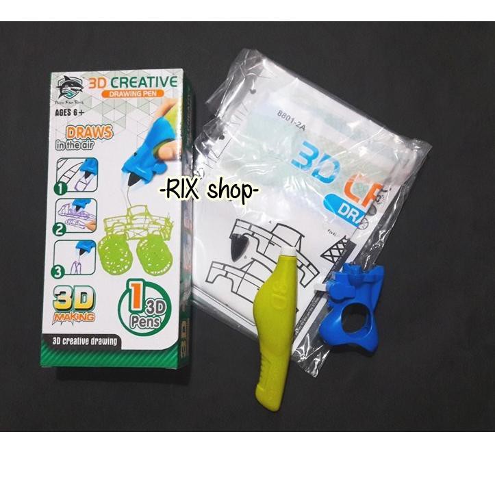 

UO 3D DRAWING PEN GEL- CREATIVE DRAWING PEN BERISI GEL-MAINAN KREATIFITAS ANAK UO ✅