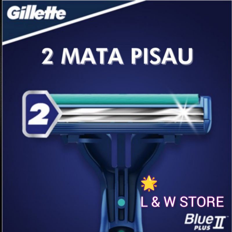 Gillette Alat Cukur Blue2 Flexi/Original