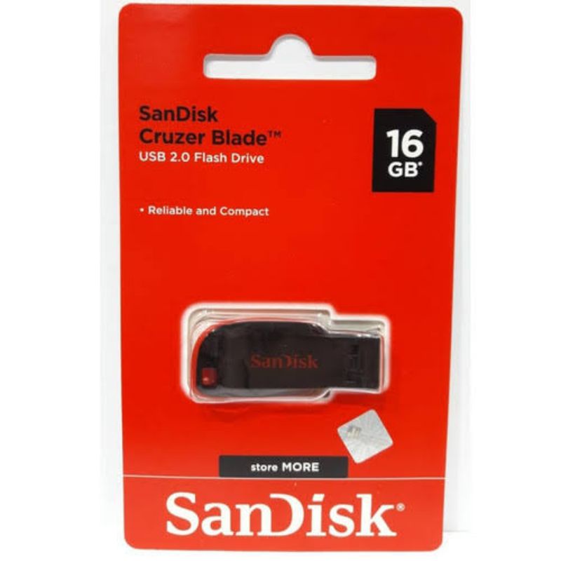 Flashdisk Sandisk Cruzer Blade 16GB Original