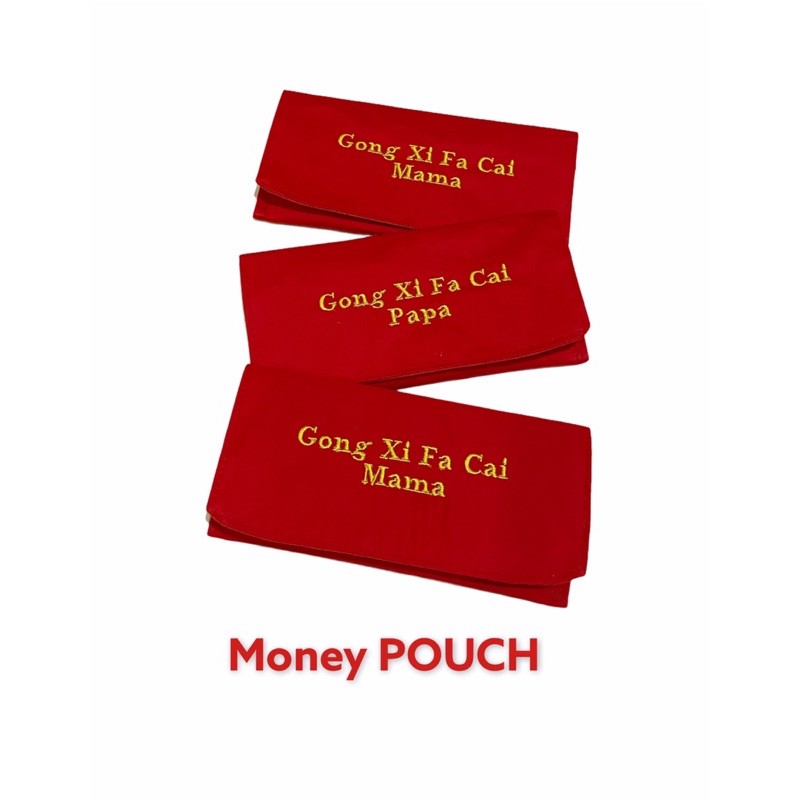 Fawn’G Handmade - Money Pouch Angpao CNY Imlek Gong xi fa Cai / Angpau Bordir