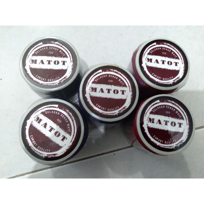 gelasan senar matot 025