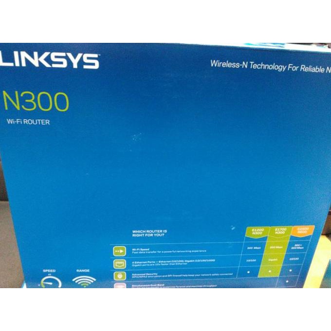 Murah Linksys E1700 Ap - N300 Router With Gigabyt Hemat