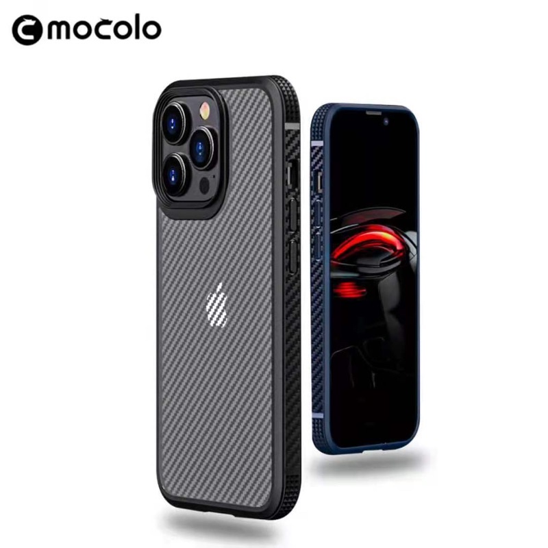 CASE IPHONE 13PROMAX 13PRO 13 12MINI 12PRO 12 12PROMAX 11PRO 11PROMAX 11 XR XS X XSMAX NEOHYBIRD CARBON PATTERN MOCOLO PREMIUM CASE TAHAN BENTUR ANTISHOCK