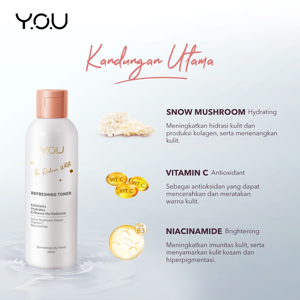 The Radiance White Refreshing Toner