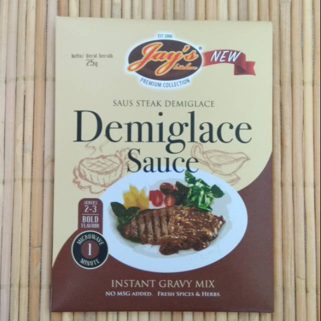 

Jay's Demi Glace Sauce 25gr.