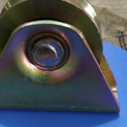 ✈ RODA PAGAR RUMAH 5CM - RODA PINTU GERBANG RODA BUBUT RODA BESI COR 5CM ♝