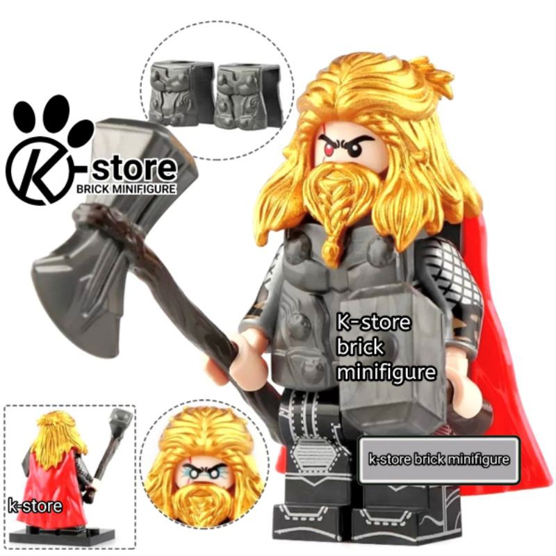 lego thor avengers endgame minifigure