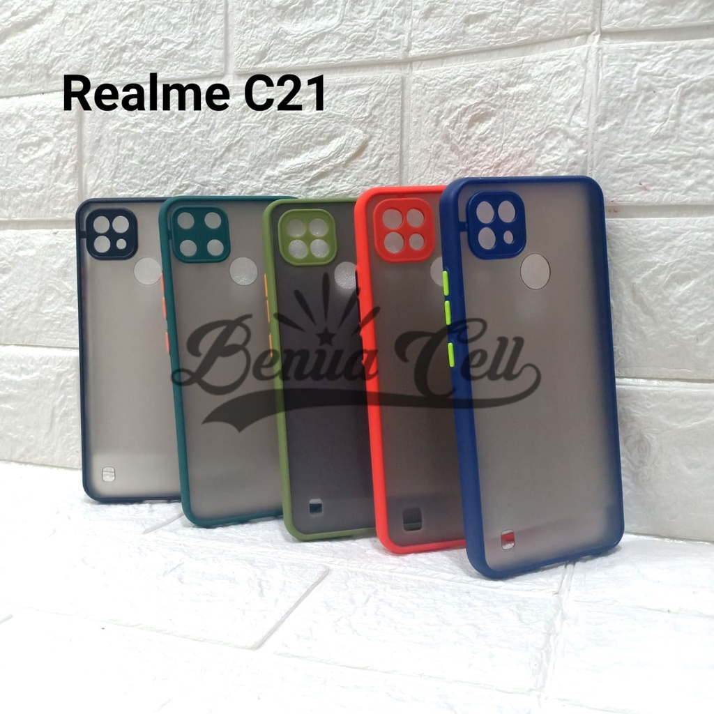 CASE REALME C21 C20 - CASE MATTE FULL COLOR REALME C20 REALME C21