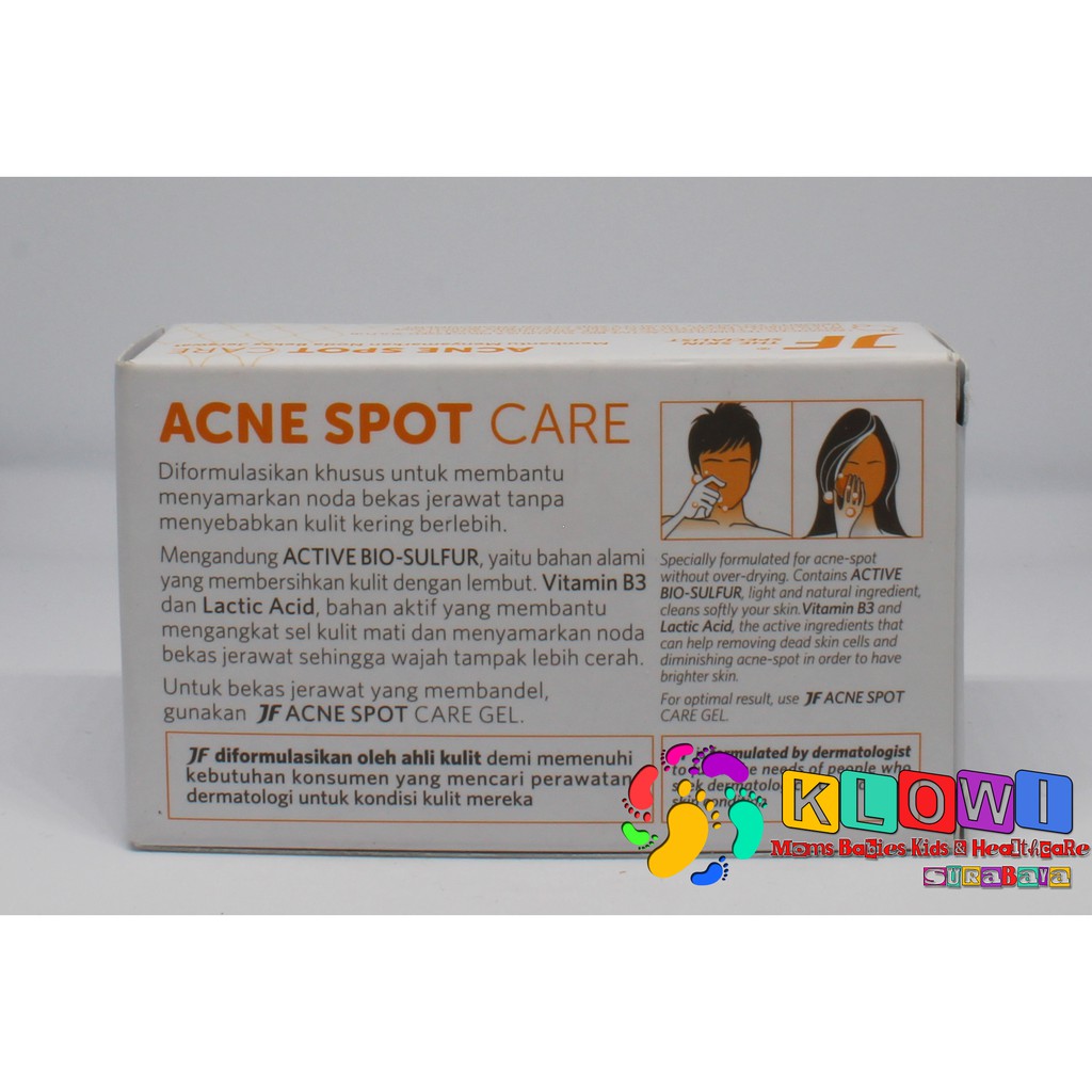 JF Acne Spot Care 65 gr / Sabun Jerawat / Noda Jerawat