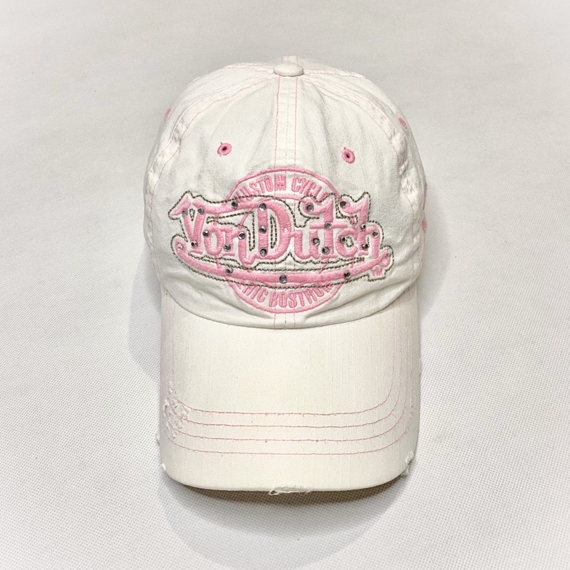 White Von Dutch cap