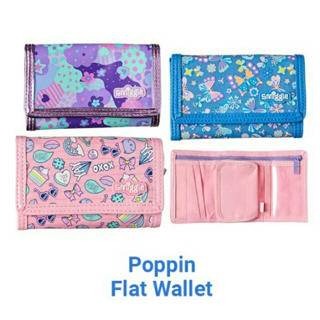 Sale!! Smiggle original poppin wallet / dompet smiggle colour change