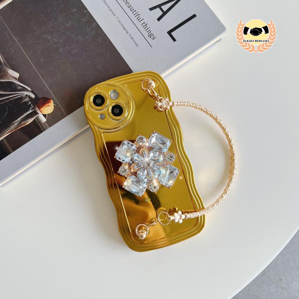 CASE WAVE MODEL TAS JINJING POPSOCKET 3D STAND GOLD FOR SAMSUNG A20S BSB7975